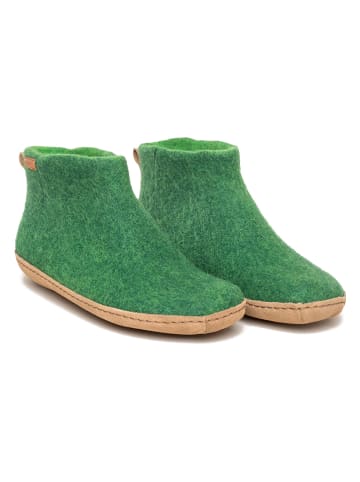 kitz-pichler Pantoffels "Magicfelt 730" groen