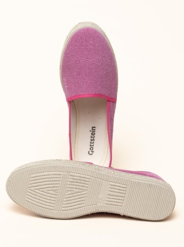 kitz-pichler Espadrilles "Camping Linen uni V" paars