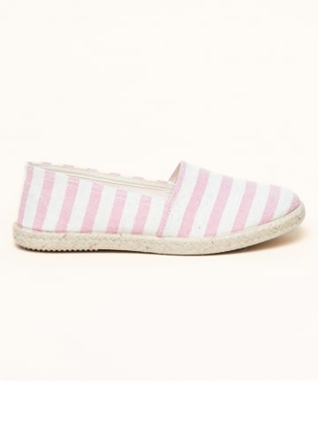 kitz-pichler Espadrilles "Camping Linen duo" wit
