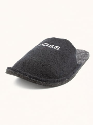 kitz-pichler Kapcie "Happy" w kolorze czarnym