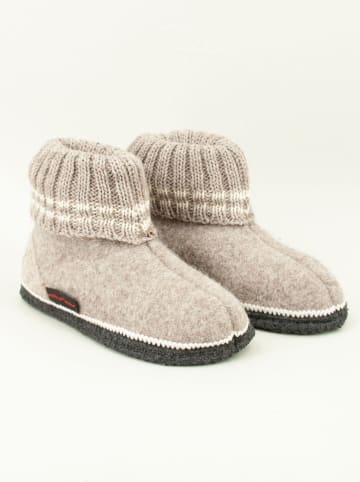 kitz-pichler Hüttenschuhe "Oetz" in Beige