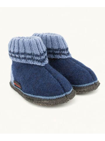 kitz-pichler Hüttenschuhe "Oetz" in Dunkelblau