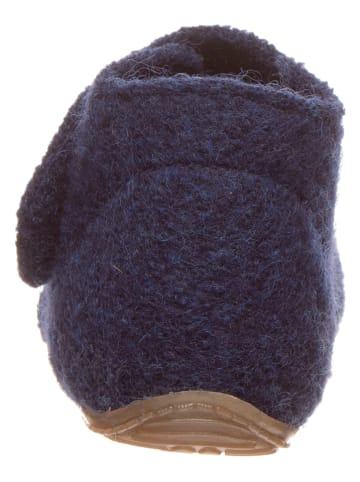 kitz-pichler Pantoffels "Juno" donkerblauw