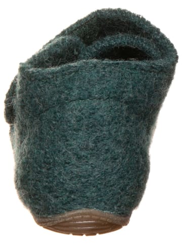 kitz-pichler Pantoffels "Juno" groen