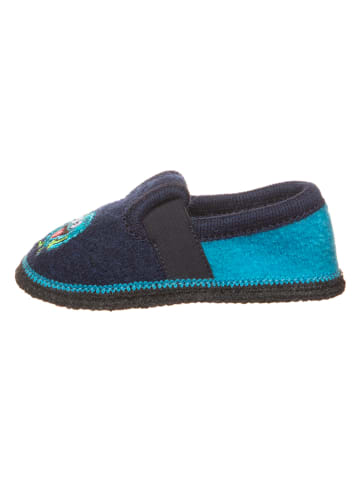 kitz-pichler Pantoffels "Bobby Floh" blauw