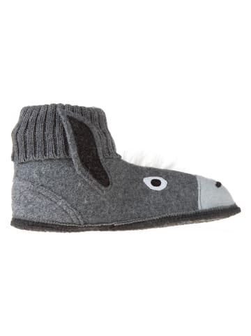 kitz-pichler Pantoffels "Esel" grijs