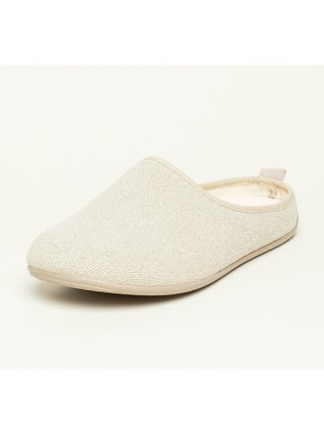 kitz-pichler Kapcie w kolorze kremowym