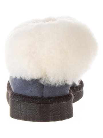 kitz pichler Leder-Hausschuhe "Gisi" in Blau