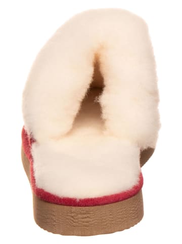 kitz-pichler Leder-Hausschuhe "Pala" in Rot