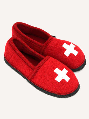 kitz pichler Pantoffels "Klaus CH" rood