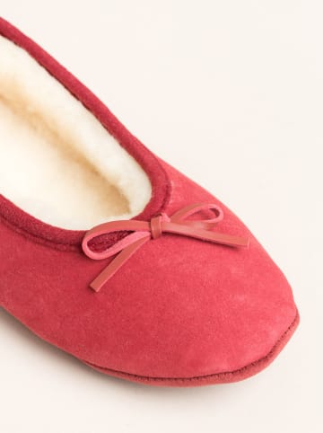 kitz pichler Leder-Hausschuhe "Sabrina" in Rot