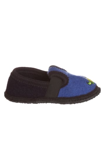 kitz pichler Pantoffels "Cobra" blauw/zwart
