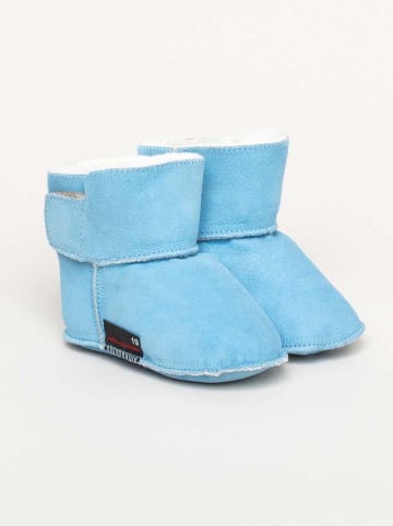 kitz pichler Lamsleren laarzen lichtblauw