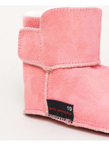 kitz pichler Lammfell-Stiefel in Rosa