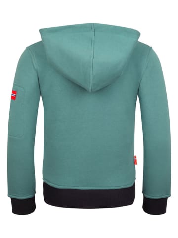 Trollkids Sweatjacke "Sortland" in Türkis