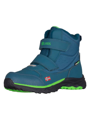Trollkids Winterboots "Hafjell" in Blau