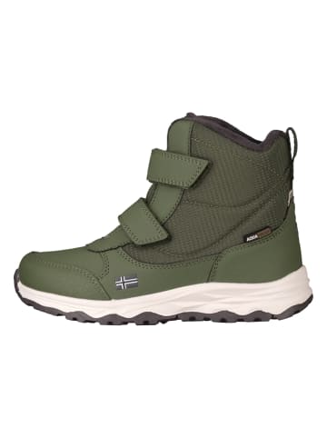 Trollkids Botki zimowe "Hafjell" w kolorze khaki