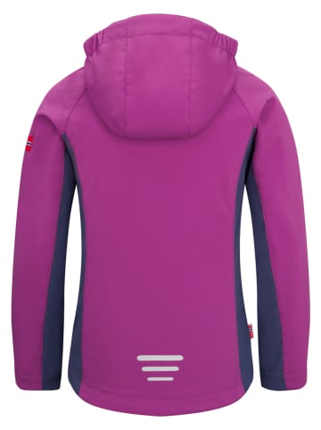 Trollkids Softshelljas "Kristiansand" paars