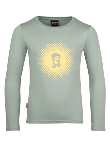 Trollkids Functioneel shirt "Pointillism" groen