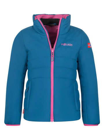 Trollkids 3in1-Funktionsjacke "Skanden" in Türkis