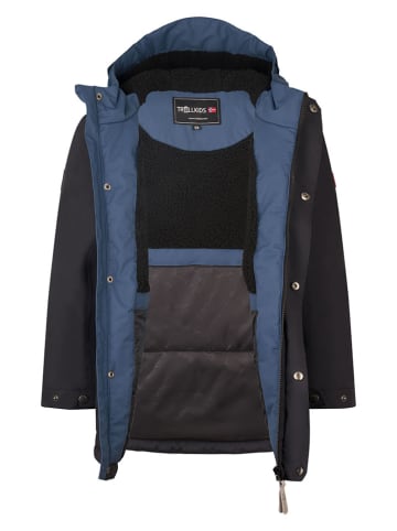 Trollkids Parka "Gudvangen" w kolorze czarnym