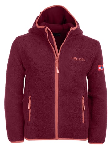 Trollkids Fleecejacke "Mandal" in Rot