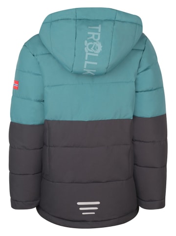 Trollkids Kurtka zimowa "Gryllefjord" w kolorze niebiesko-czarnym