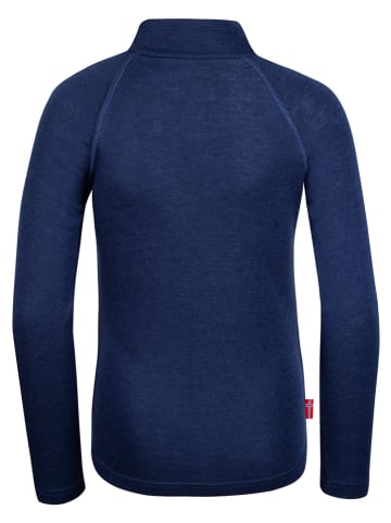 Trollkids Funktionsshirt "Lofoten" in Dunkelblau
