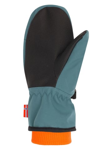 Trollkids Funktions-Fäustlinge "Trolltunga" in Petrol