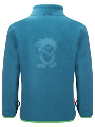 Trollkids Fleece vest "Oppdal XT" blauw/donkerblauw