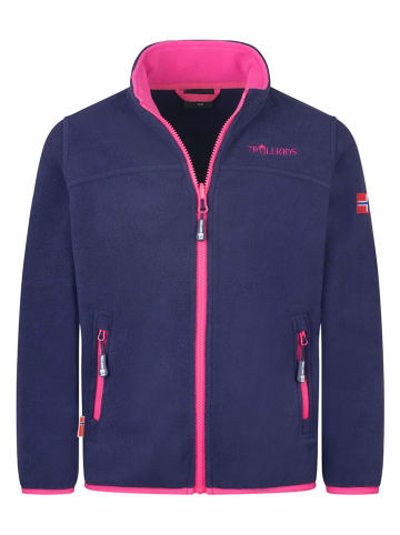 Trollkids Fleecejacke "Oppdal XT" in Lila