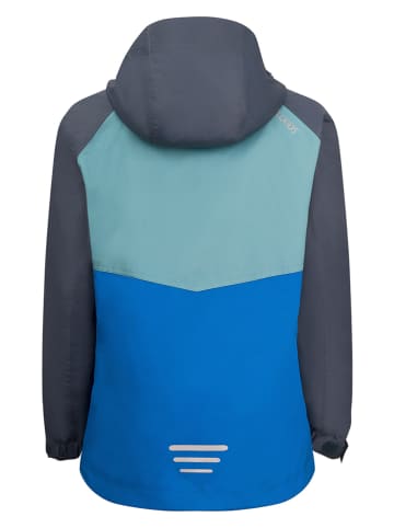 Trollkids 3-in-1 functionele jas "Bryggen" blauw