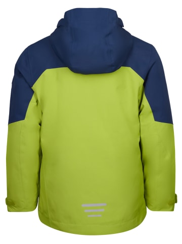Trollkids Regenjas "Skaland" groen/donkerblauw