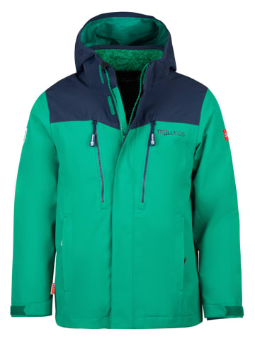 Trollkids 3in1-Funktionsjacke "Preikestolen" in Grün