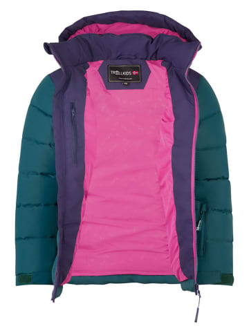 Trollkids Winterjacke "Gryllefjord" in Petrol