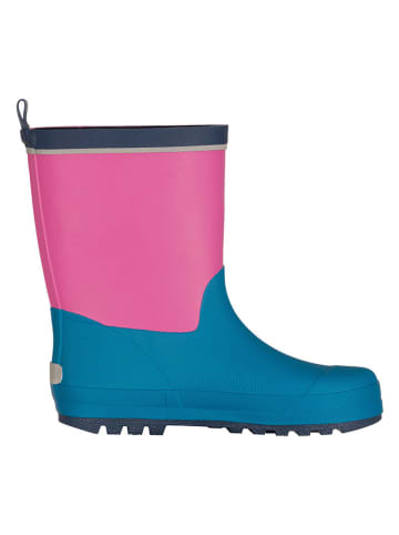 Trollkids Rubberlaarzen "Lysefjord" turquoise/roze