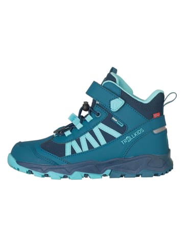 Trollkids Wandelboots "Tronfjell Hiker Mid" turquoise