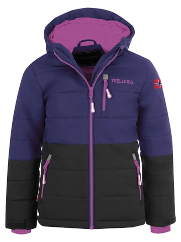 Trollkids Ski-/ Snowboardjacke "Hemsedal" in Lila/ Schwarz