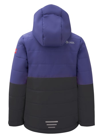 Trollkids Ski-/ Snowboardjacke "Hemsedal" in Lila/ Schwarz