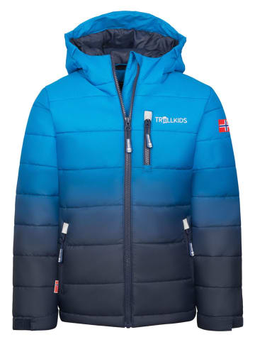 Trollkids Ski-/snowboardjas "Hemsedal" donkerblauw/blauw