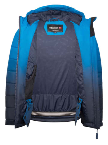Trollkids Ski-/snowboardjas "Hemsedal" donkerblauw/blauw