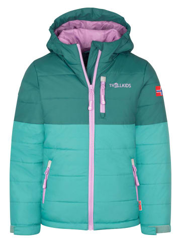 Trollkids Ski-/ Snowboardjacke "Hemsedal" in Petrol