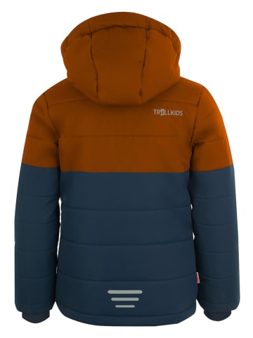 Trollkids Ski-/ Snowboardjacke "Hemsedal"  in Braun/ Dunkelblau