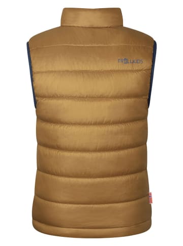 Trollkids Functionele bodywarmer "Trondheim" lichtbruin