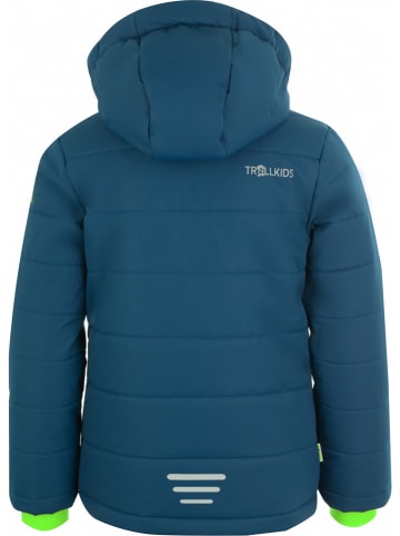 Trollkids Ski-/snowboardjas "Hemsedal XT" donkerblauw/groen