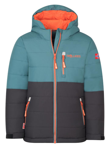 Trollkids Ski-/ Snowboardjacke "Hemsedal" in Blau/ Schwarz