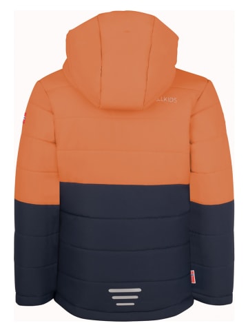 Trollkids Ski-/snowboardjas "Hemsedal" oranje/donkerblauw