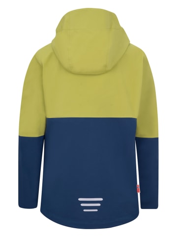 Trollkids Functionele jas "Gjende" blauw/groen