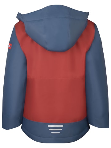 Trollkids Ski-/ Snowboardjacke "Rauland" in Blau/ Rot