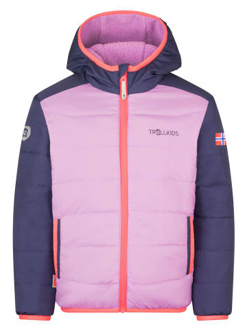 Trollkids Wende-Winterjacke "Sandvika" in Rosa